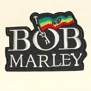 Bob Marley Iron On Patch